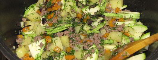 рагу с кабачком и базиликом. Шаг 5