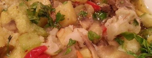 рагу с курицей и овощами. Шаг 8