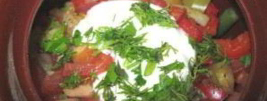 рагу с мясом и стручковой фасолью в горшочке. Шаг 7