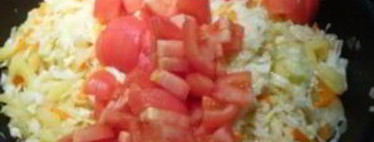 рагу с сосиской. Шаг 4