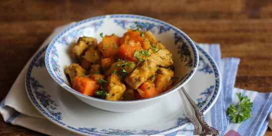 Рагу с тыквой