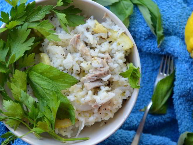 Рецепт рисова-мятного рагу с мясом