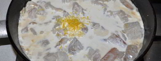 рыбное рагу в лимонно-сливочном соусе. Шаг 8