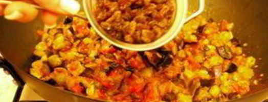 сицилийская капоната. Шаг 5