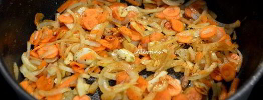 свиное рагу с перловкой и клюквой. Шаг 2