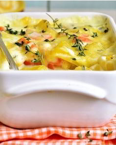 Запеченное рагу с тыквой