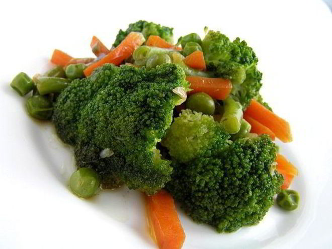 Рецепт зеленого рагу с имбирем и морковью