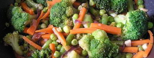 зеленое рагу с имбирем и морковью. Шаг 5