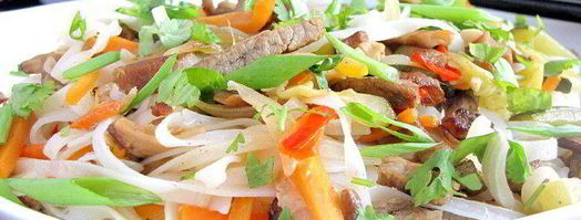 рисовая лапша по-японски. Шаг 12