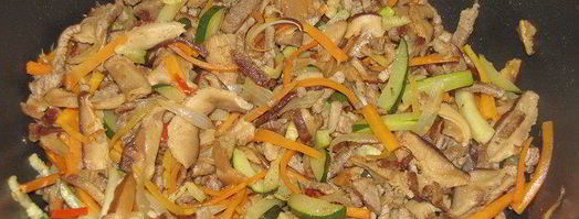 рисовая лапша по-японски. Шаг 9