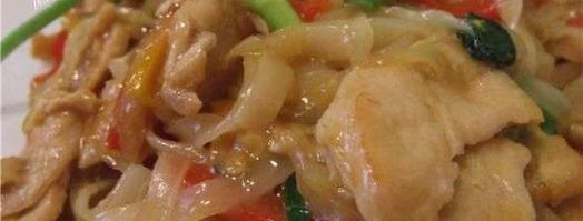 рисовая лапша с индюшиным филе и овощами. Шаг 51