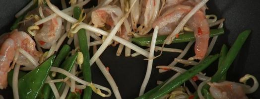 рисовая лапша с креветками. Шаг 3