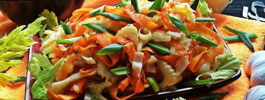 рисовая лапша с овощами. Шаг 12