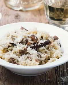 Душистое ризотто с грибами