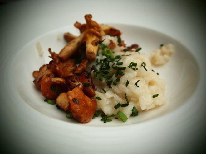 Рецепт гарнира из риса ризотто