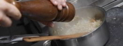 грибной ризотто. Шаг 9