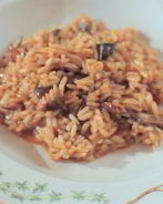 Итальянское ризотто с сухими грибами