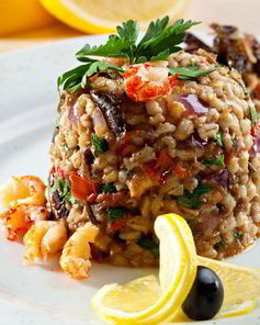 Перловое ризотто Розовый жемчуг