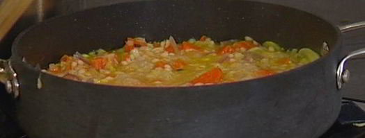 перловое ризотто с тыквой. Шаг 8