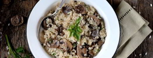 постное ризотто с грибами. Шаг 13