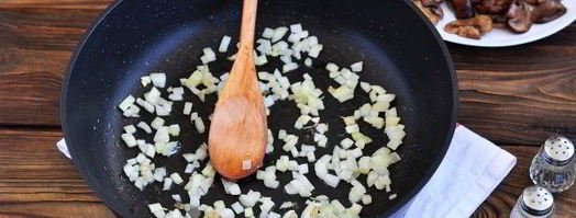 постное ризотто с грибами. Шаг 5