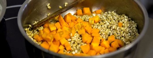 ризотто из перловки с овощами. Шаг 3