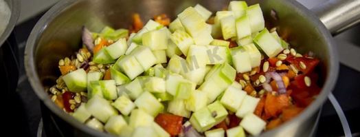 ризотто из перловки с овощами. Шаг 6