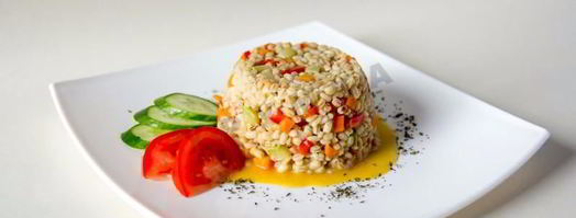 ризотто из перловки с овощами. Шаг 8