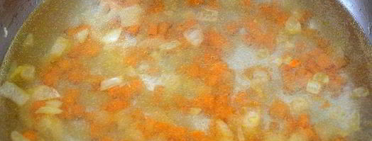 ризотто с белой рыбой венере. Шаг 2