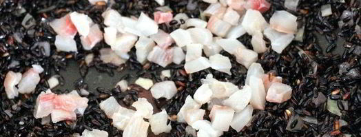 ризотто с белой рыбой венере. Шаг 6