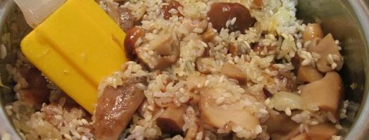 ризотто с белыми грибами со сливками. Шаг 9