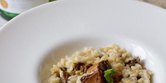 Ризотто с белыми грибами
