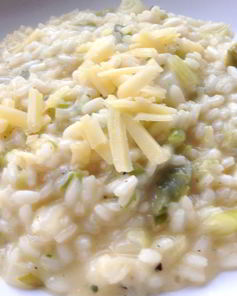 Ризотто с чеддером