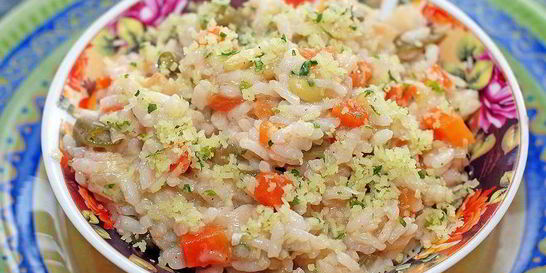 Ризотто с фасолью