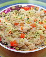 Ризотто с фасолью