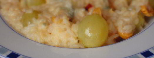 ризотто с горгонзолой и виноградом. Шаг 5