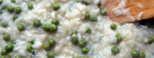 ризотто с горошком и мятой. Шаг 7