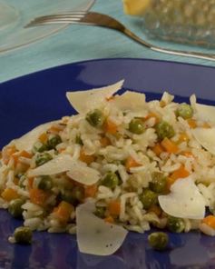 Ризотто с горошком