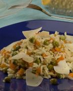 Ризотто с горошком