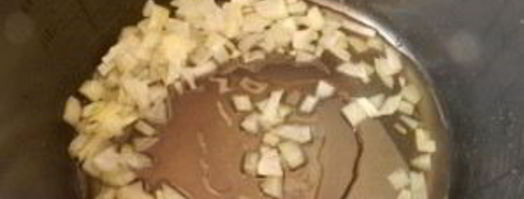 ризотто с грибами в мультиварке. Шаг 3