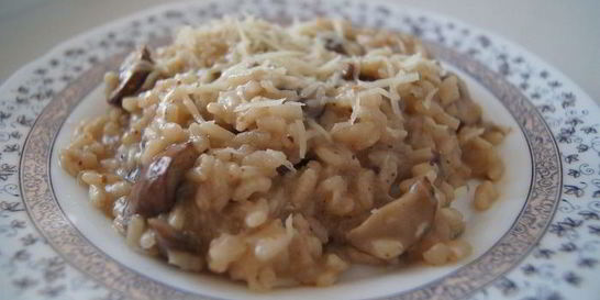 Ризотто с грибами