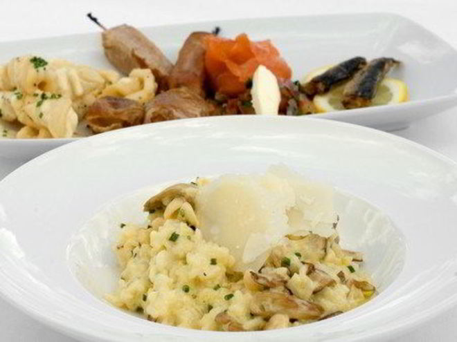 Рецепт ризотто с грушей и горгонзолой