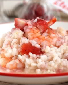 Ризотто с клубникой