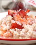 Ризотто с клубникой