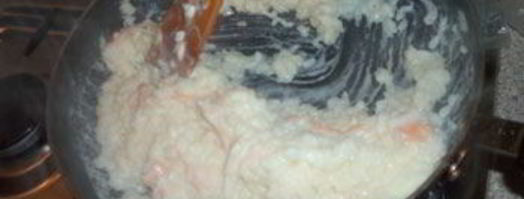 ризотто с крабами. Шаг 4