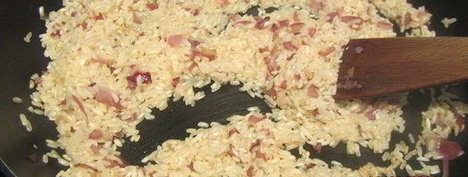 ризотто с креветками и ароматными травами. Шаг 5