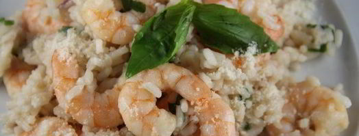 ризотто с креветками и ароматными травами. Шаг 9