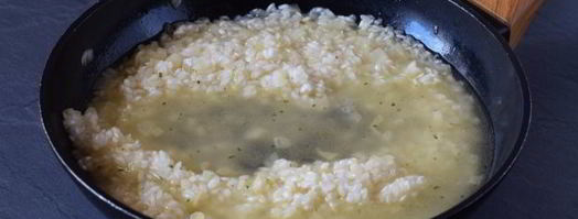 ризотто с креветками в сливочном соусе. Шаг 7