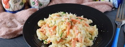 ризотто с креветками в сливочном соусе. Шаг 11