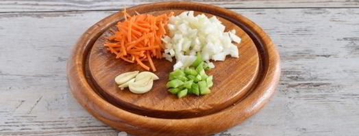 ризотто с курицей и овощами. Шаг 4